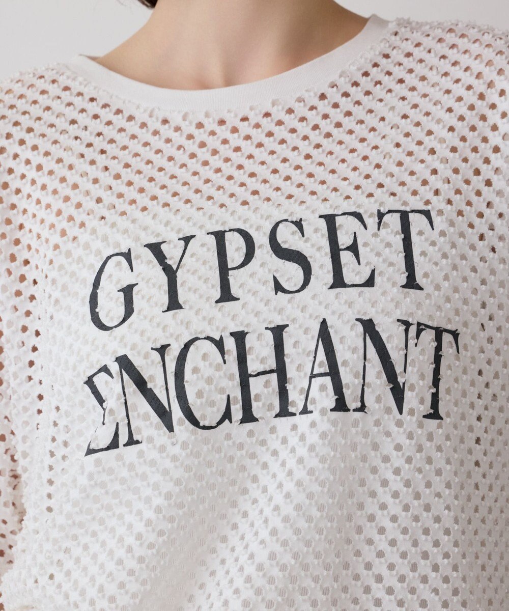 GRACE CONTINENTAL クラッシュロゴTシャツ 