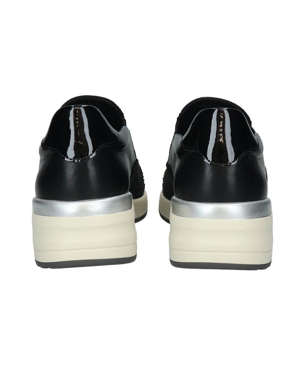 Bridget Birkin 【Round About】ラインストーンアクセントスリッポンスニーカー 