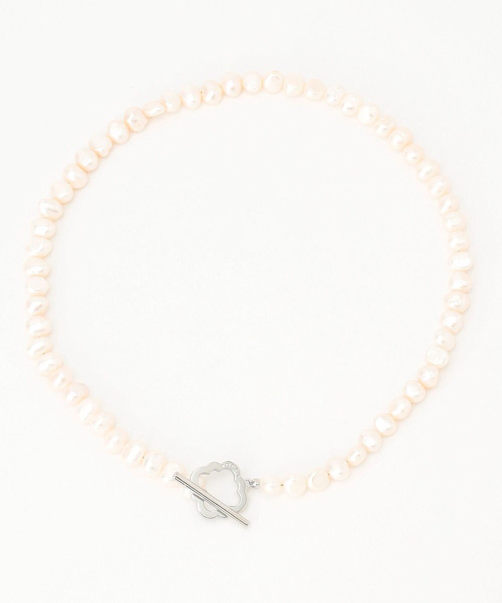 TOCCA OPEN CLOVER PEARL NECKLACE 淡水バロックパール 2WAY ネックレス 
