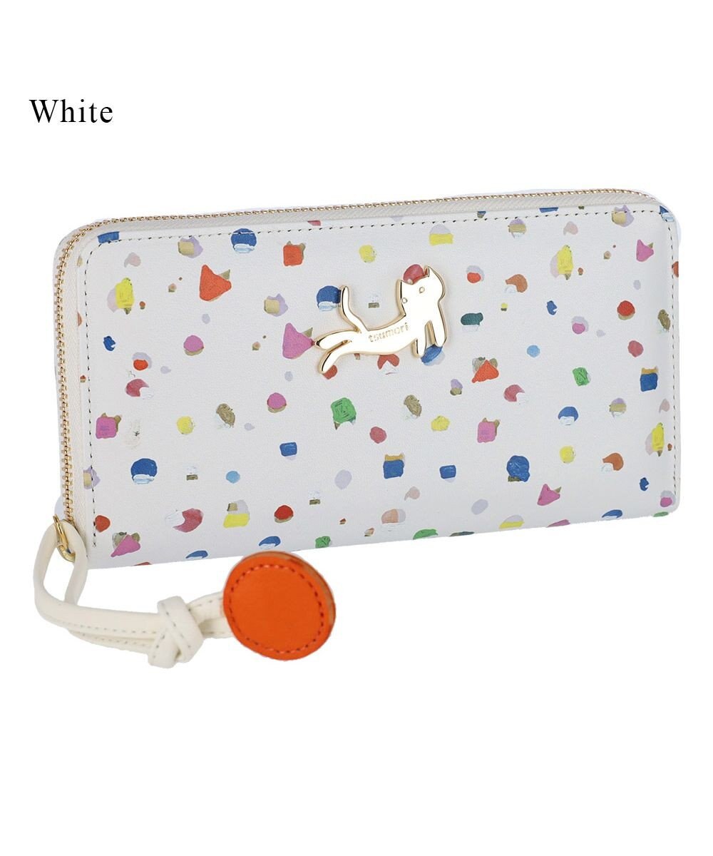 tsumori chisato CARRY てんてん ラウンドファスナー長財布 