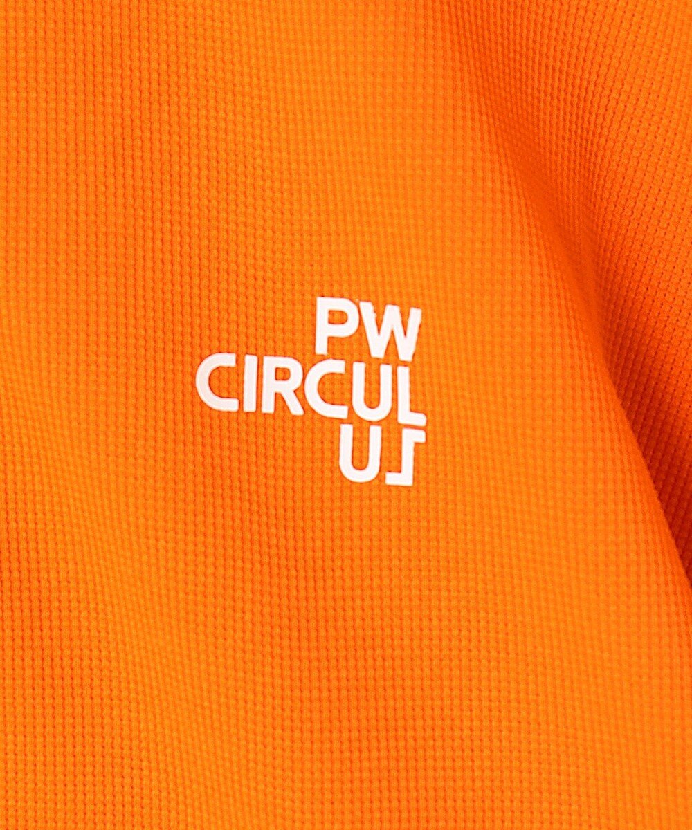 PW CIRCULUS 【MEN】ミニワッフル鹿の子ポロ ゴルフ 