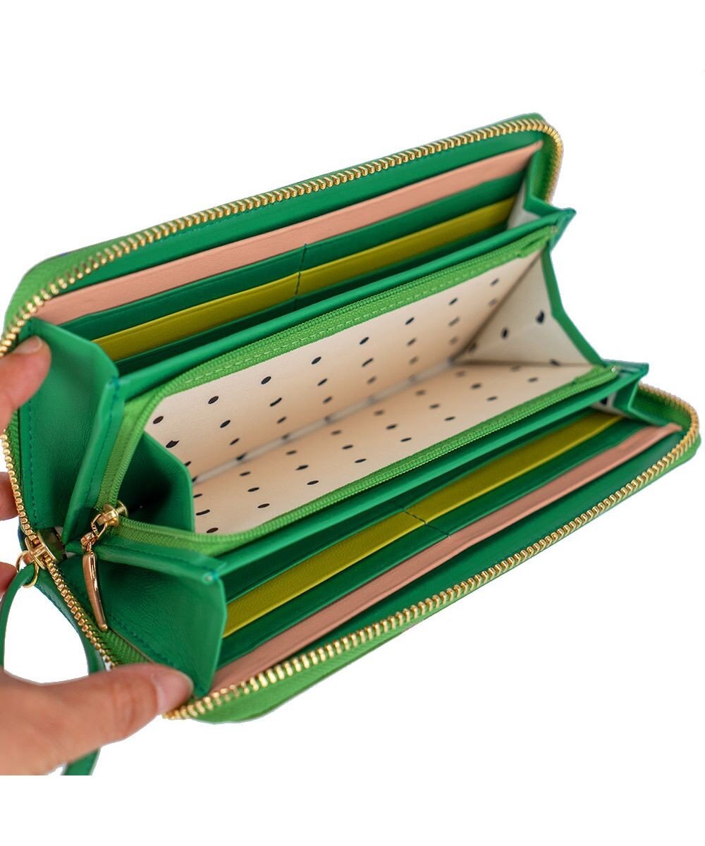 tsumori chisato CARRY てんてん ラウンドファスナー長財布 