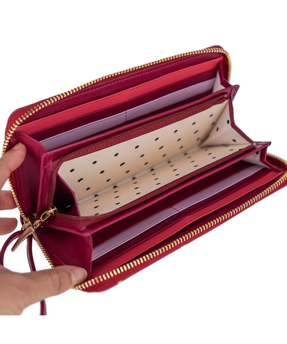 tsumori chisato CARRY てんてん ラウンドファスナー長財布 