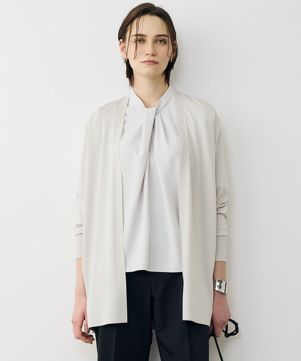 ICB L 【先行予約】 シンセティックハイゲージ ロングカーディガン 