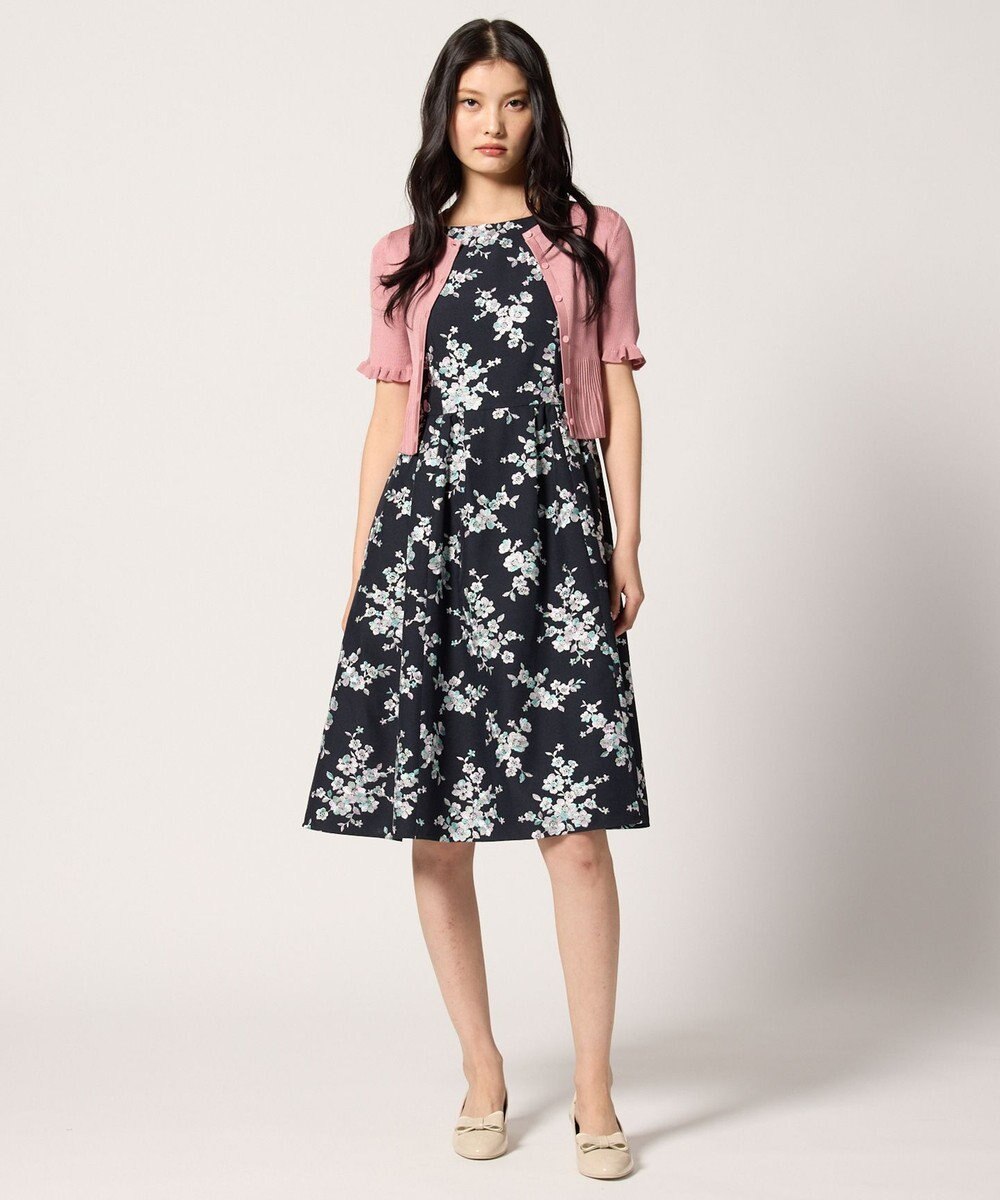 TOCCA HALF SLEEVE AJISAI  半袖カーディガン 