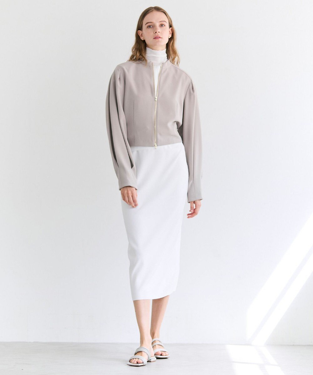 BEIGE， RUE / ドライタッチコンパクトブルゾン 