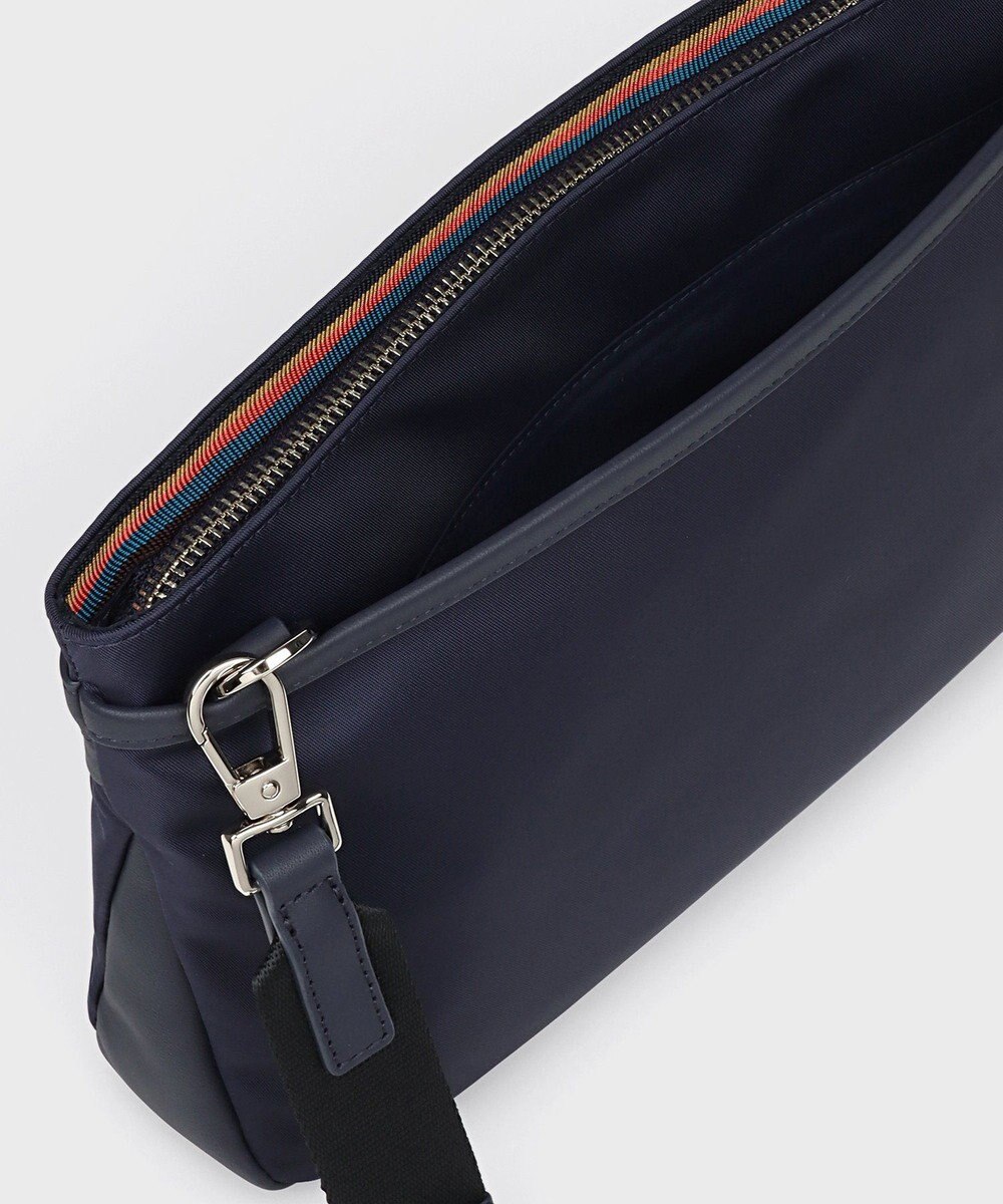 Paul Smith ナイロンブライトストライプトリム SS25 2WAYミニショルダーバッグ 