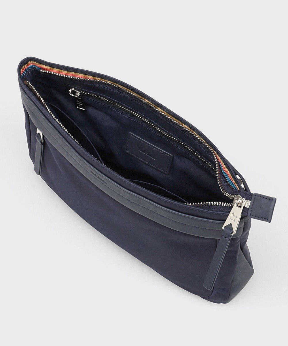 Paul Smith ナイロンブライトストライプトリム SS25 2WAYミニショルダーバッグ 