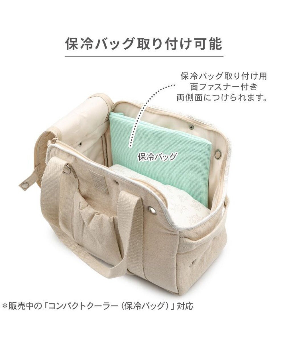 PET PARADISE ペットパラダイス ナチュラル リネンコットン キャリーバッグ S 超小型犬 