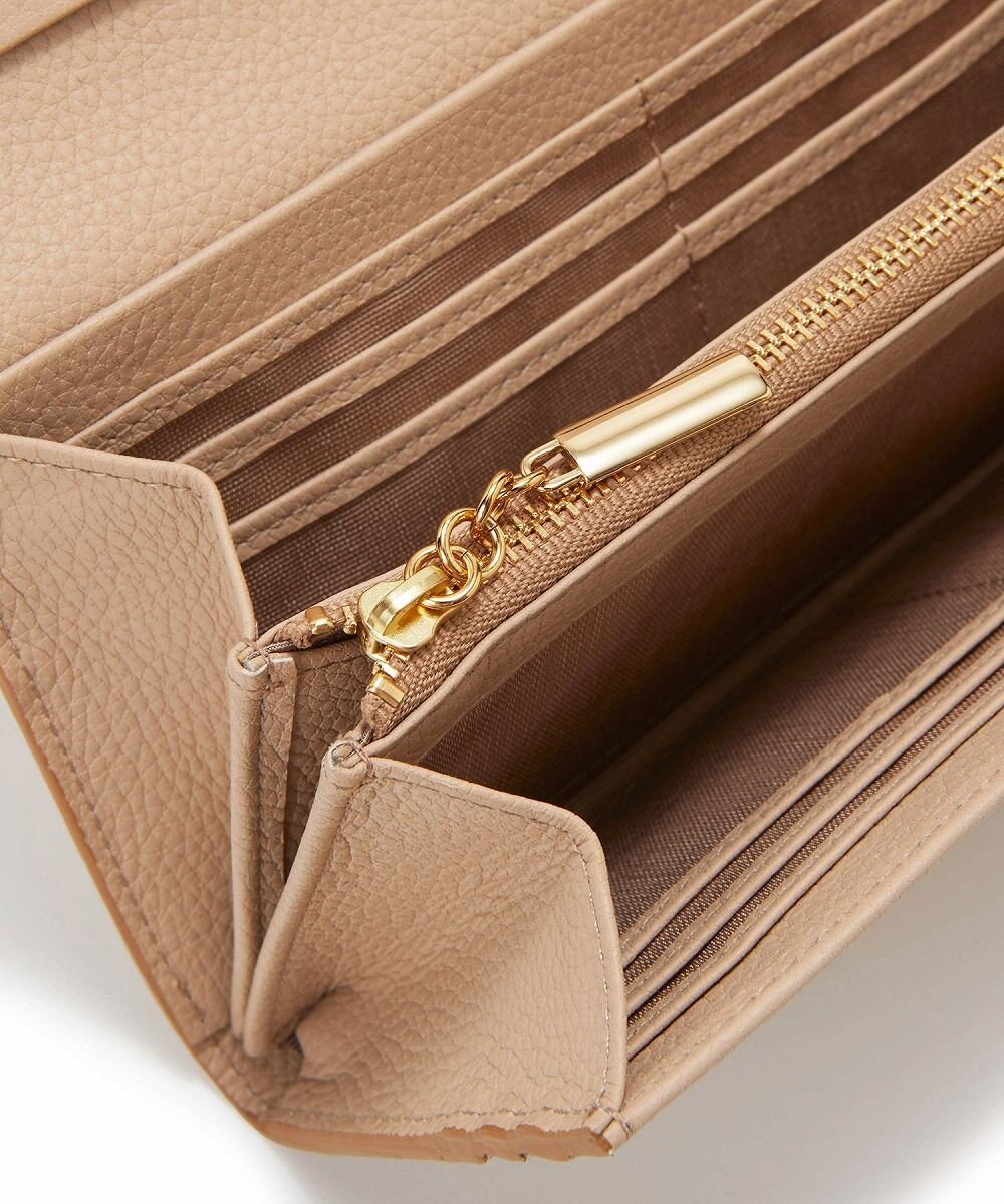 TOPKAPI 【TOPKAPI】gemdrops ジェムドロップ ミニエンボスレザー 天然石 長財布 