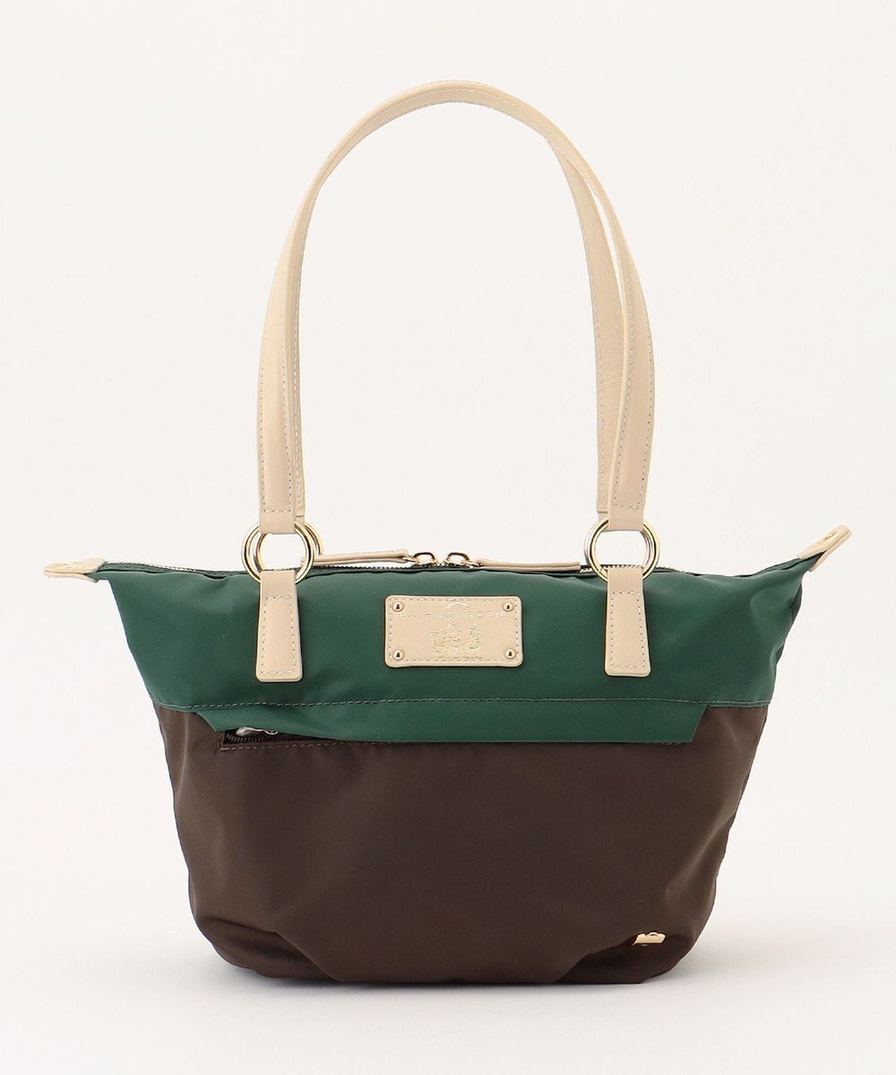 LA BAGAGERIE ウォータープルーフナイロン　2WAYハンドバッグ 