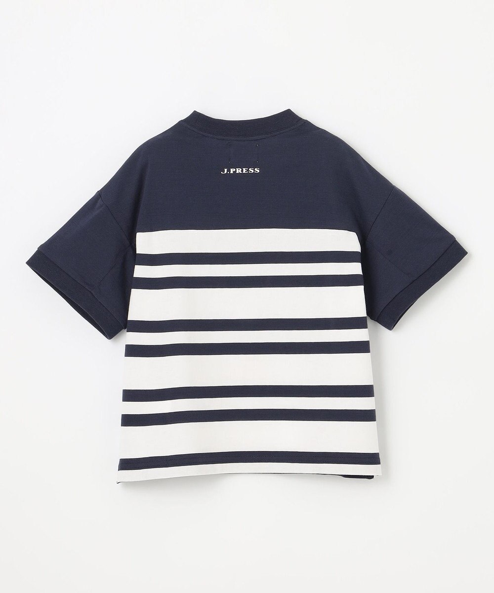 J.PRESS KIDS  【100-130cm】 ボーダービックシルエットＴシャツ 