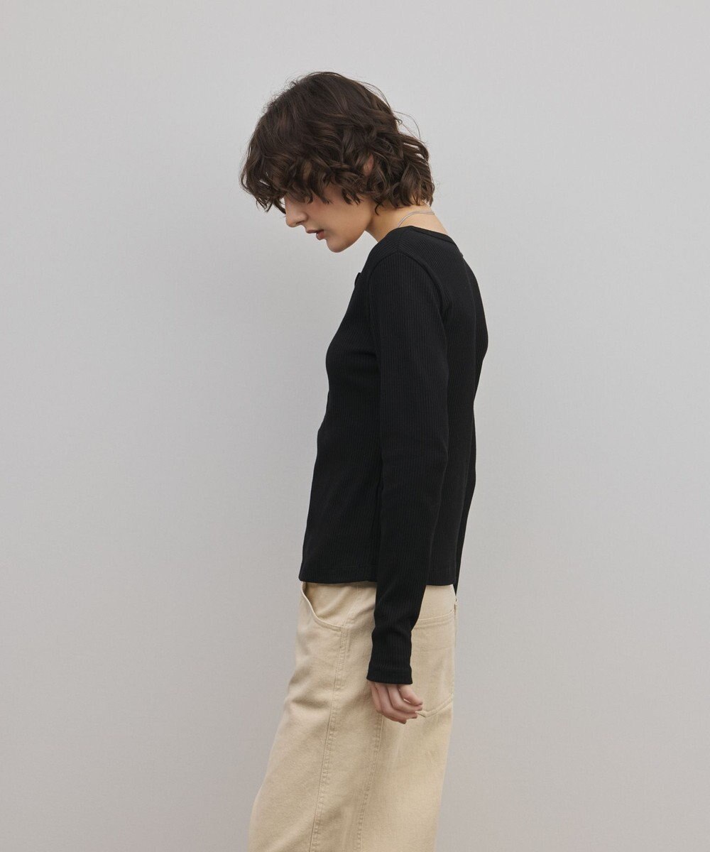 GRACE CONTINENTAL ヘンリーネックカットトップ 