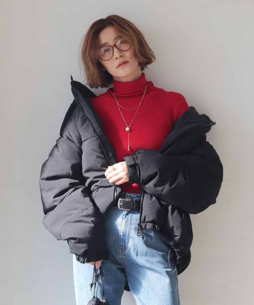 WEGO 【25年秋冬新作/ユニセックス着用ITEM/SMLサイズ展開】2WAYパファーブルゾン 