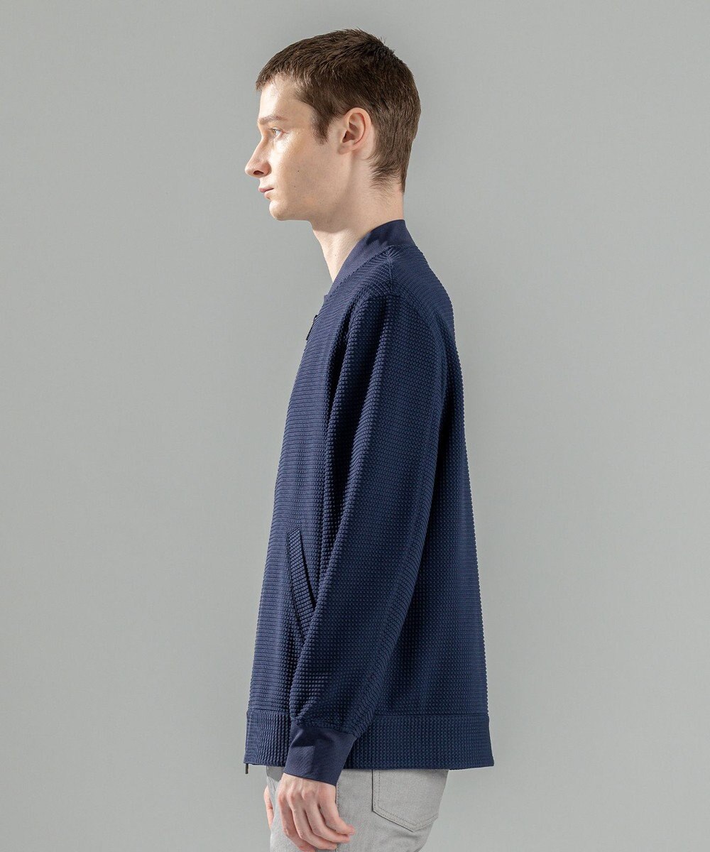 JOSEPH HOMME 新色追加【オリジナル素材/シワになりにくい】ライトタックジャージー ジップアップブルゾン 