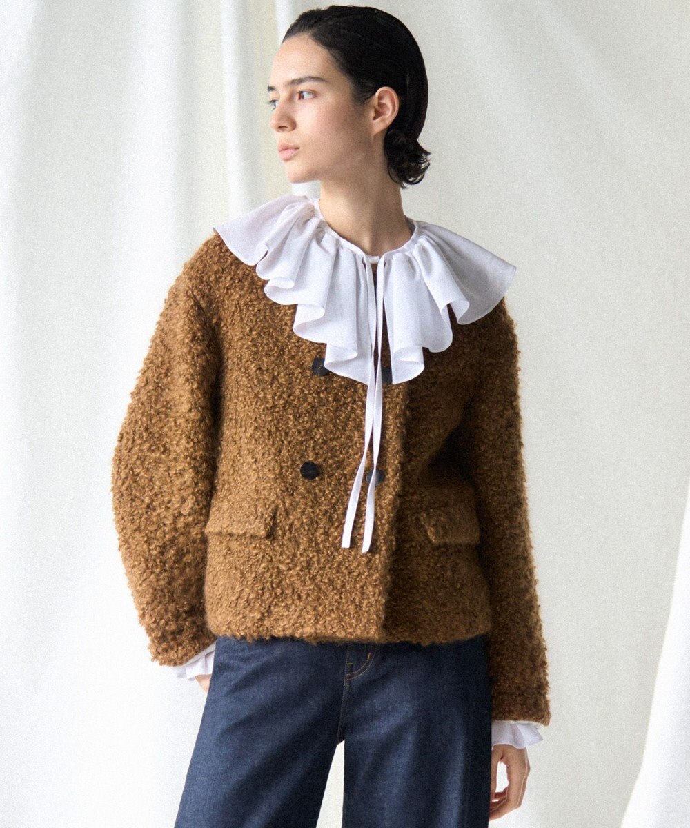 23区 L 【GOLD LABEL】COLOMBOモヘヤループ ジャケット 