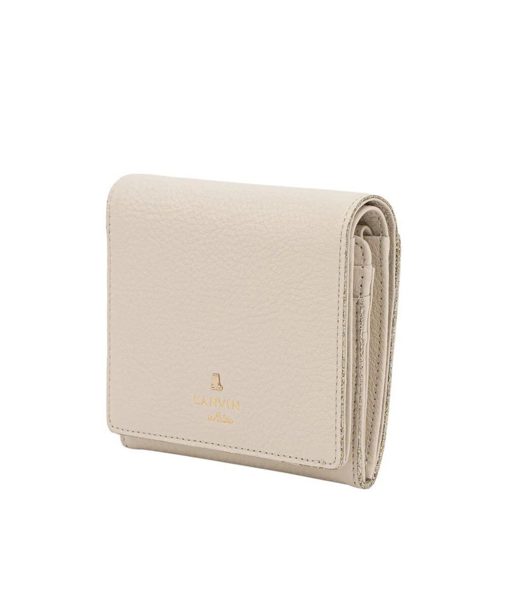 LANVIN en Bleu メラニー 二つ折りBOX財布 