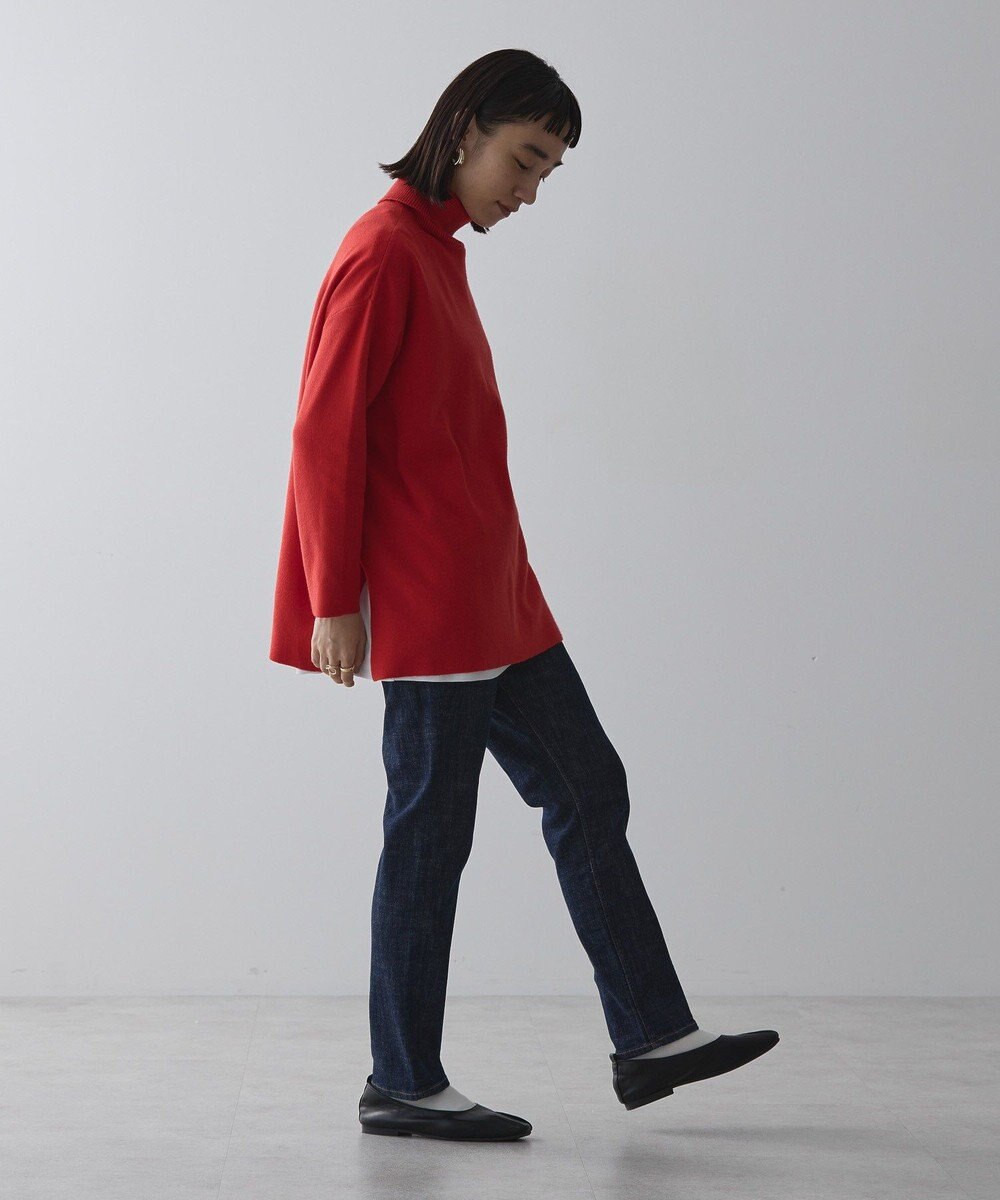 AMERICAN HOLIC バイパチタートルネックニットロングプルオーバー 