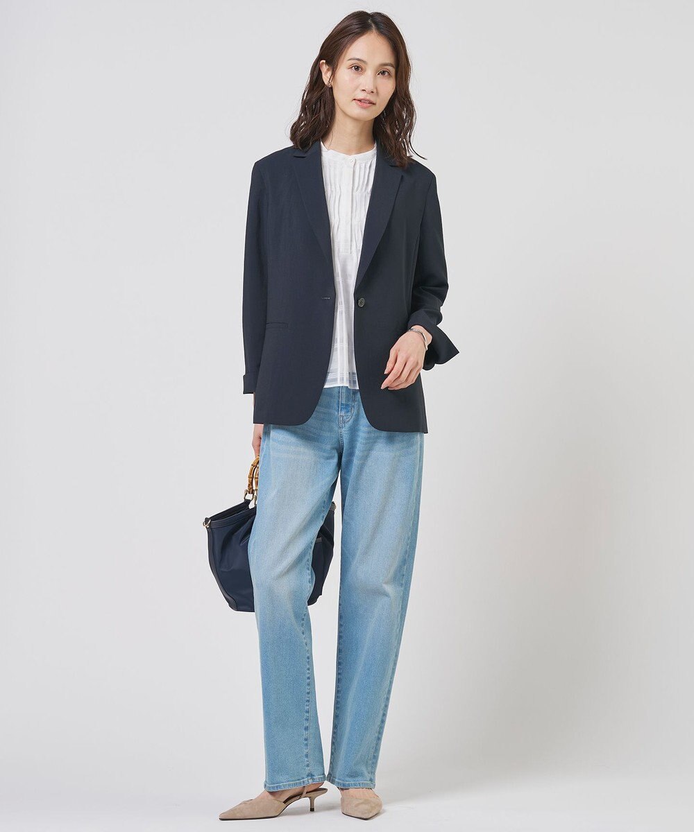 J.PRESS LADIES L シアーチェック カットソー 