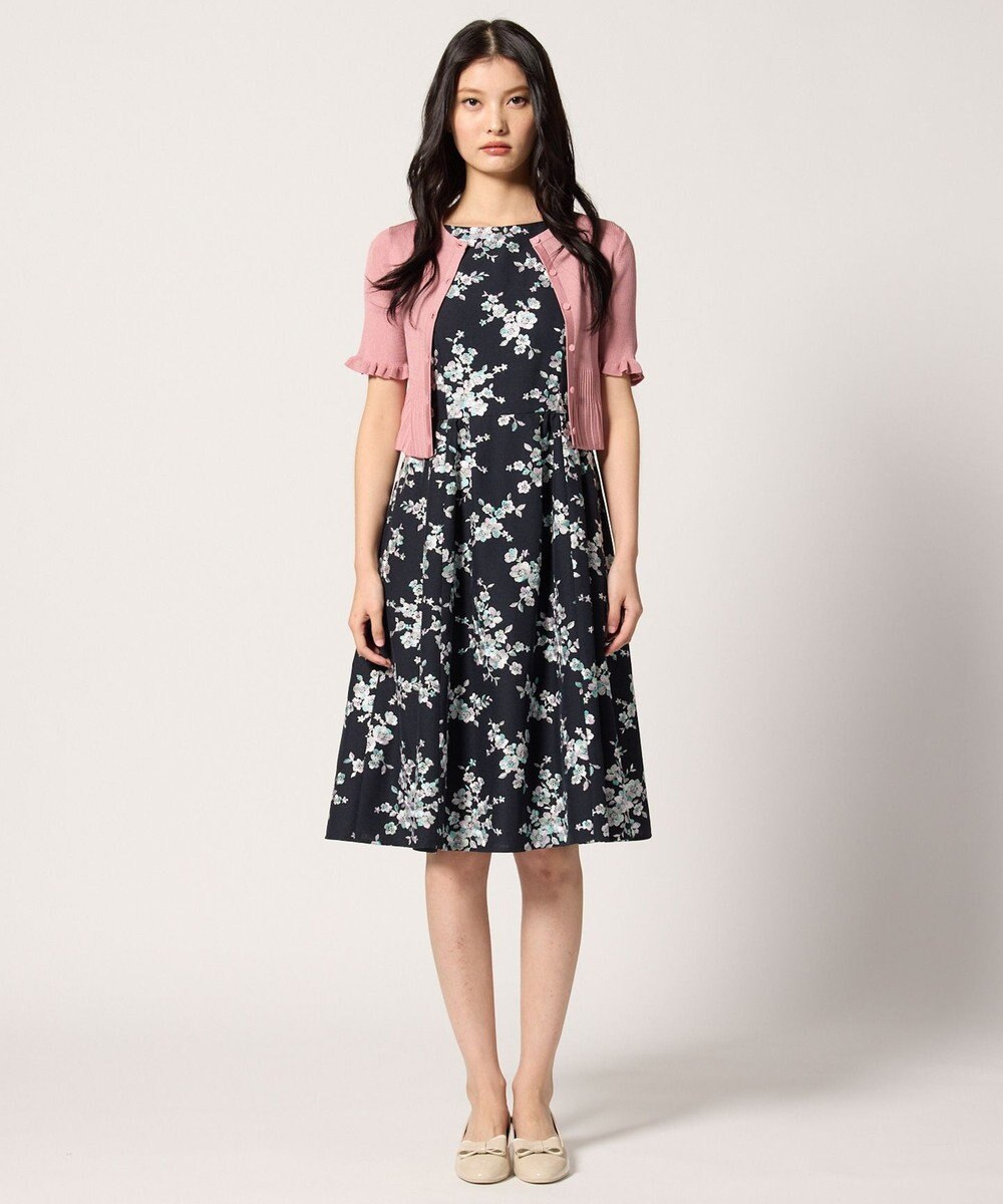 TOCCA HALF SLEEVE AJISAI  半袖カーディガン 