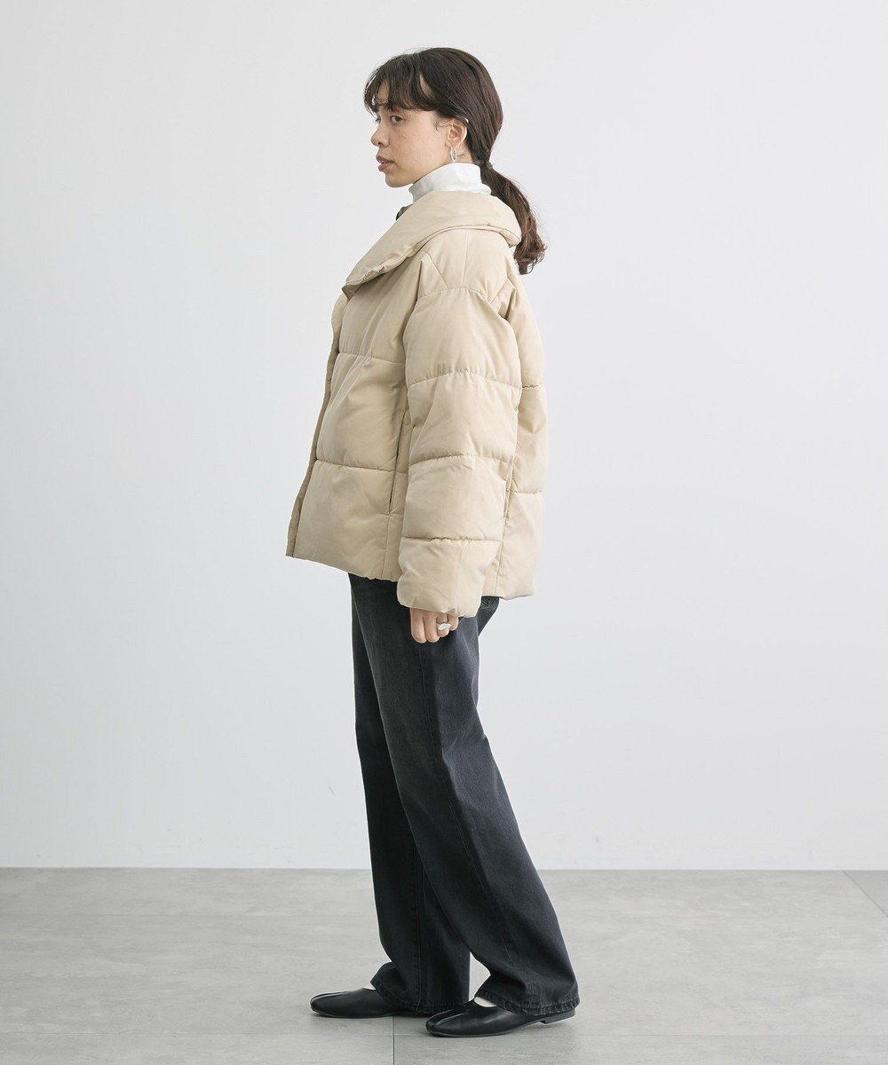 AMERICAN HOLIC リサイクル軽ポカ撥水加工スタンドショートコート 