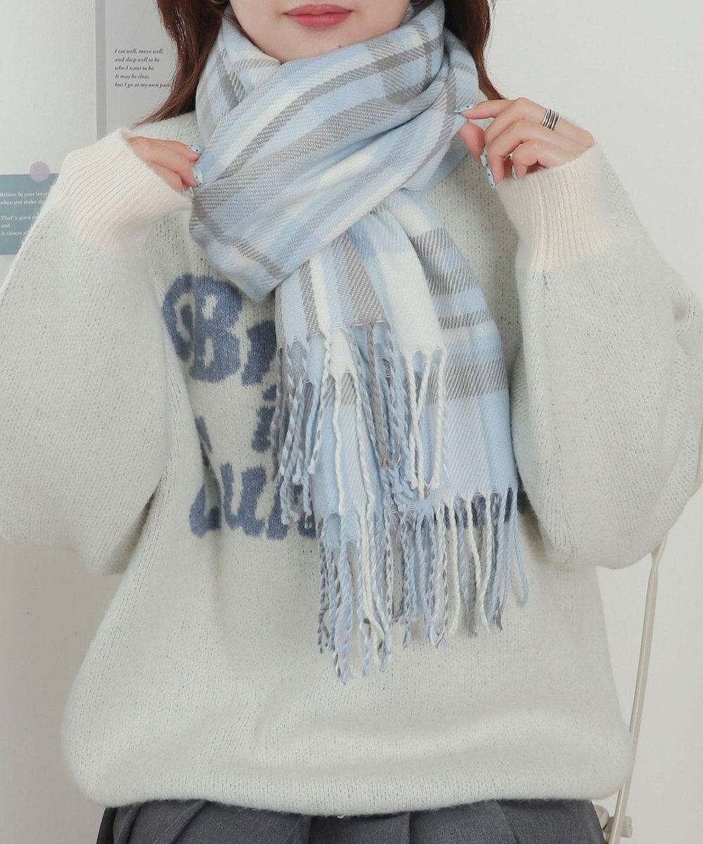 WEGO 【マフラー】大判ストール 