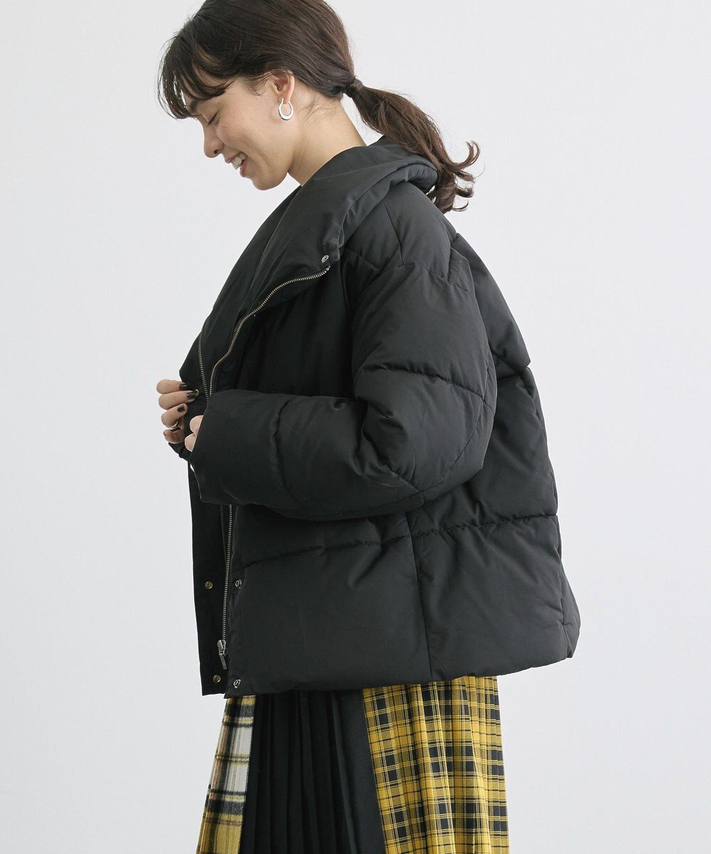 AMERICAN HOLIC リサイクル軽ポカ撥水加工スタンドショートコート 