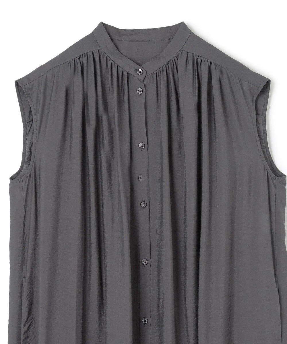 UNFILO ヴィンテージシアー ギャザーワンピース 