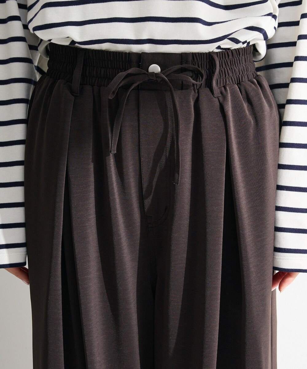 Green Parks サテンコクーンパンツ 