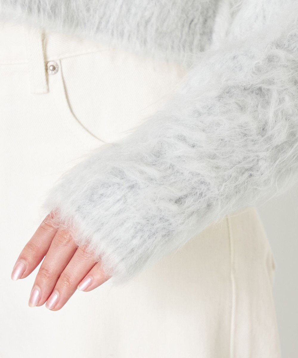 NAVE 【Nave】モヘアシャギーニットトップス 