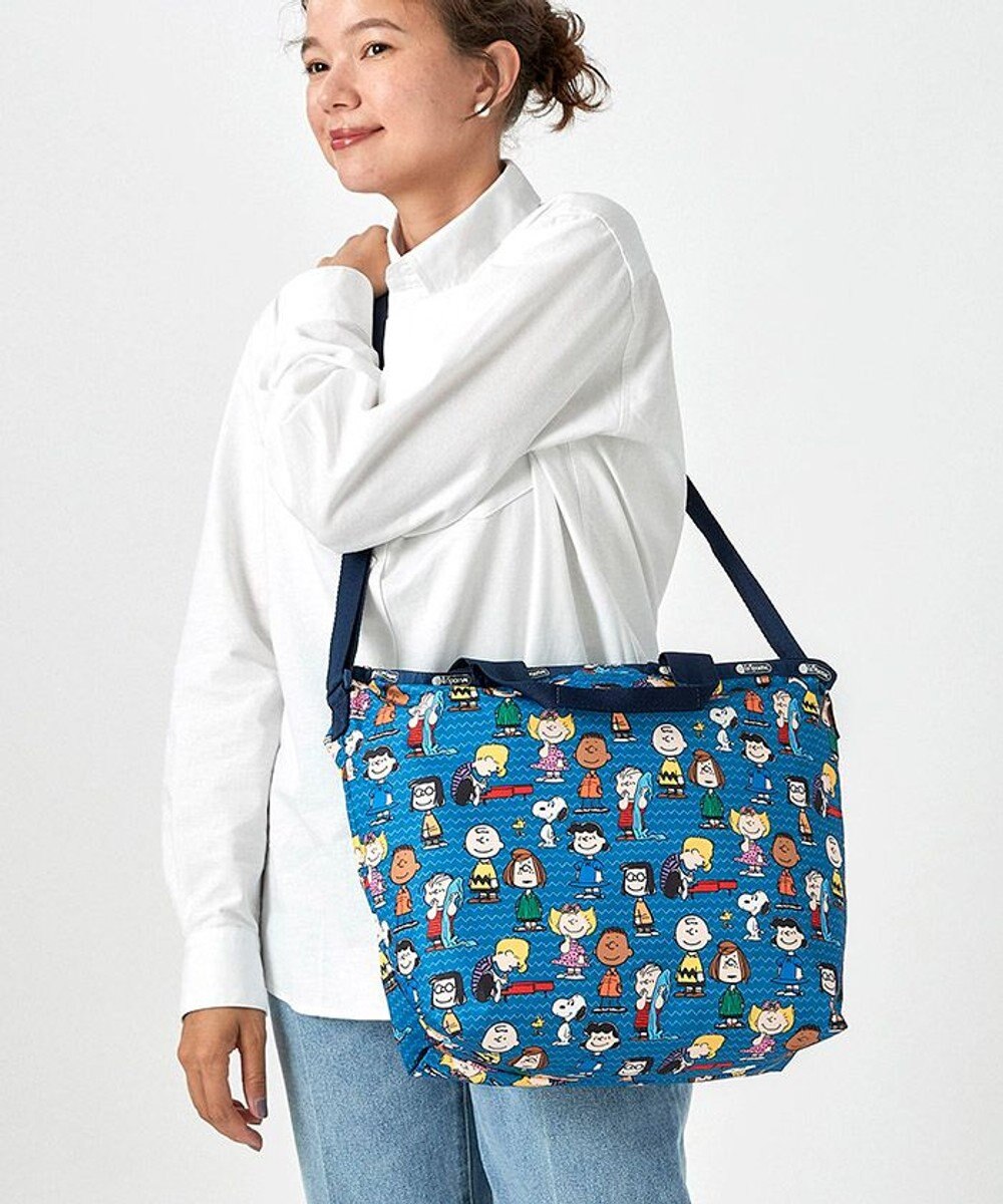 DELUXE EASY CARRY TOTE/ピーナッツギャング, ピーナッツギャング, F