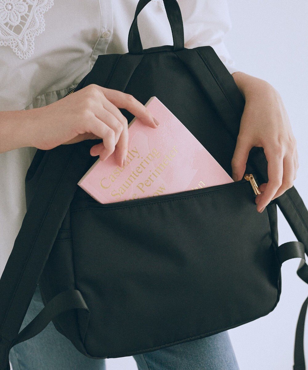 Maison de FLEUR 撥水加工オペラリボンリュック 