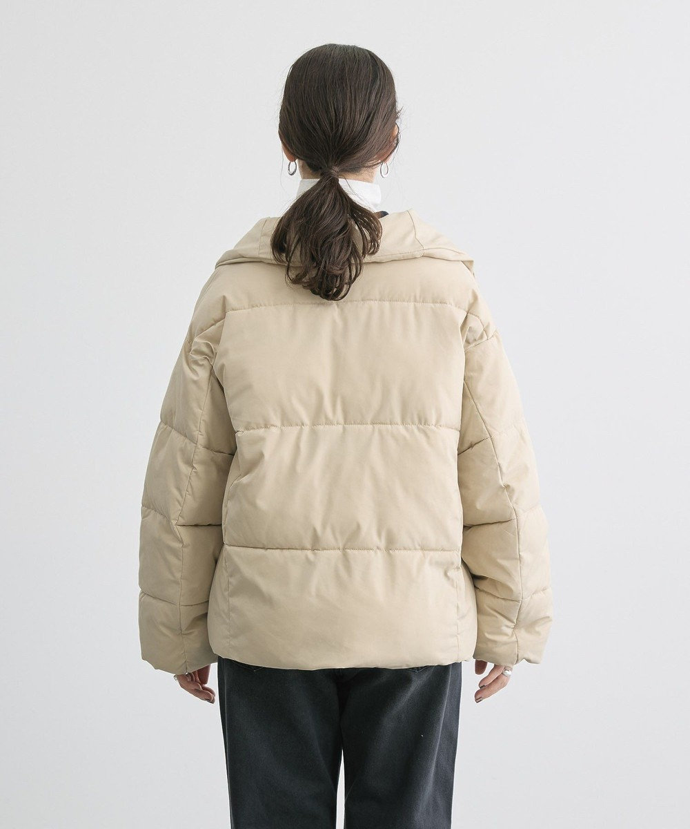 AMERICAN HOLIC リサイクル軽ポカ撥水加工スタンドショートコート 