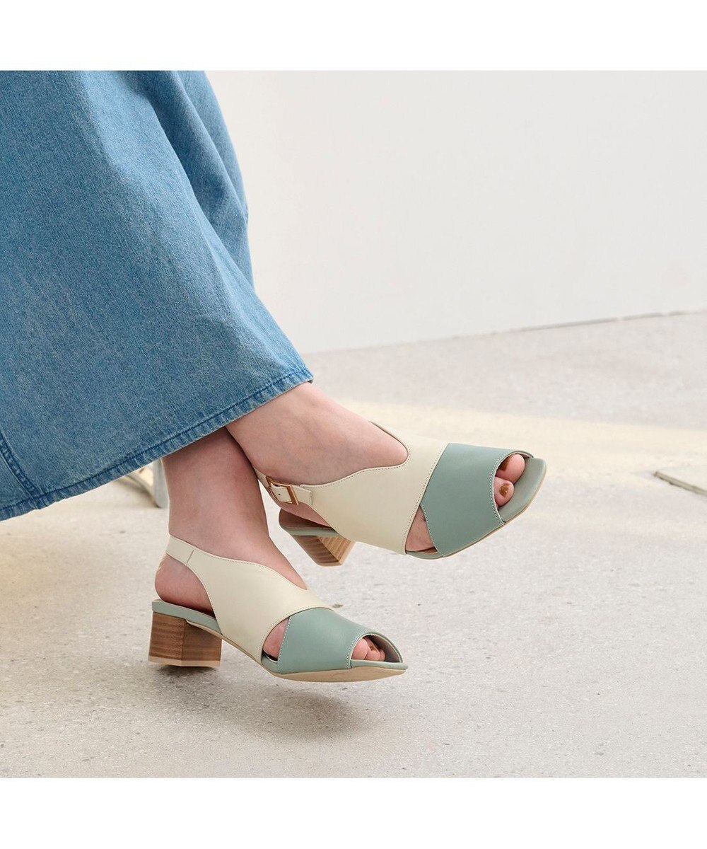 ing <ing>カバードデザインバックベルトサンダル 