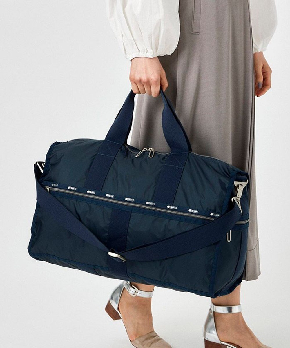 LeSportsac CR LARGE WEEKENDER/ダークブルーC 