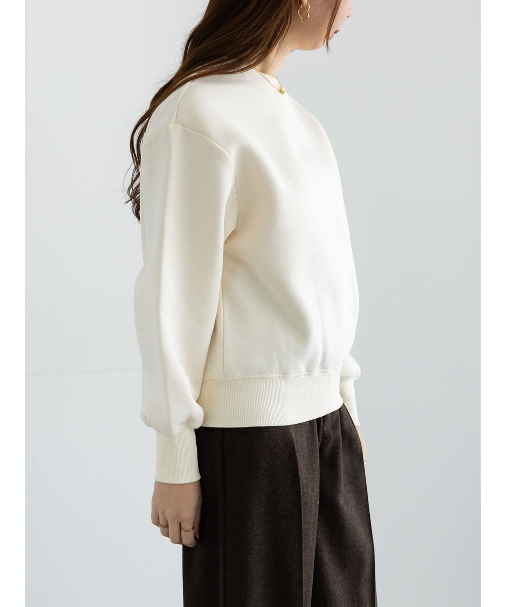 Te chichi ワンポイント刺繍裏起毛プルオーバー 