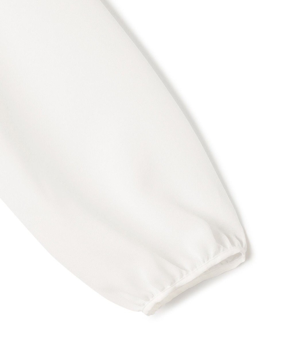 23区 【洗える】ジョーゼットフリル ブラウス 