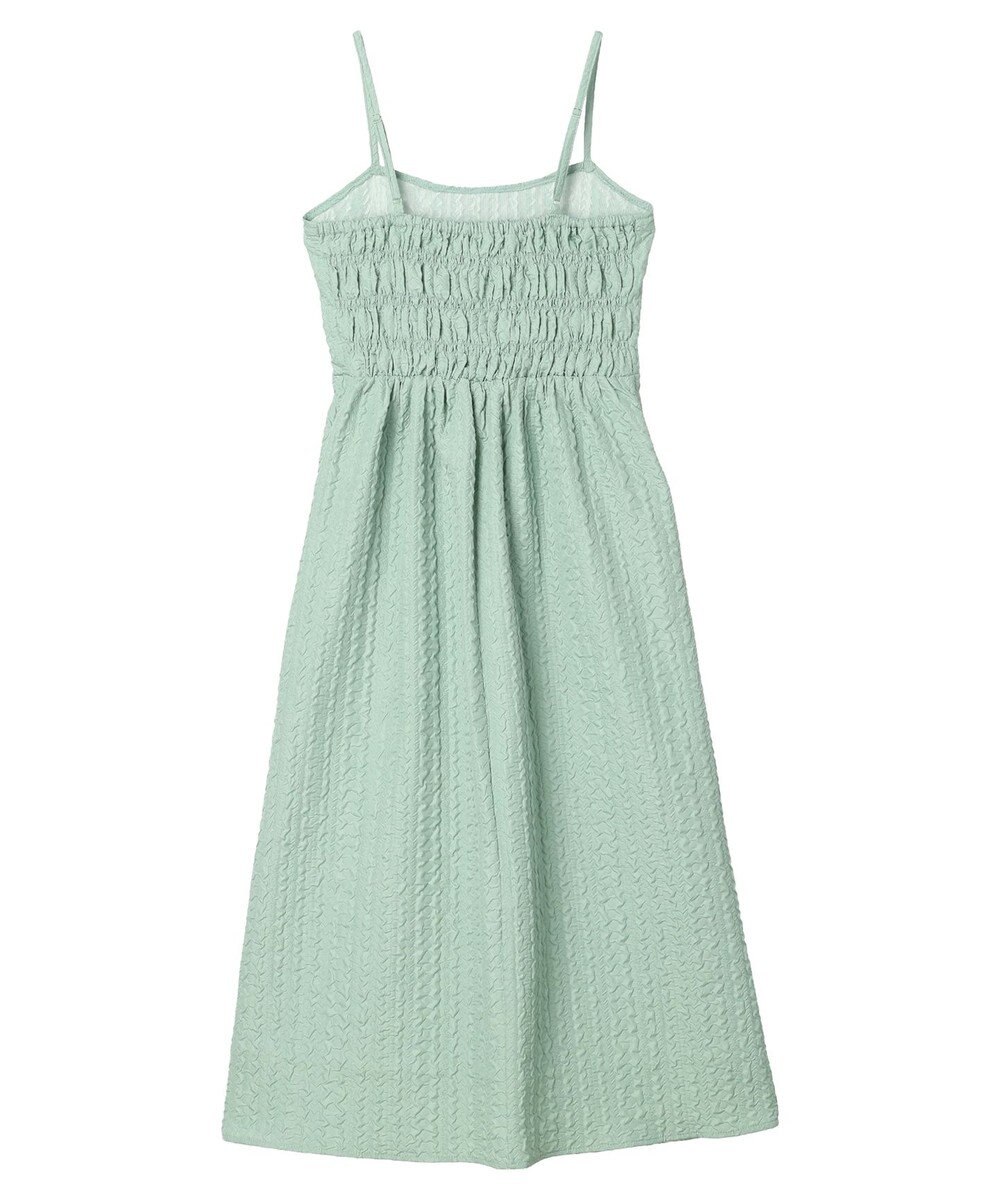 Green Parks ・ｎｏｖｅｍ９　フクレジャカードキャミワンピ 