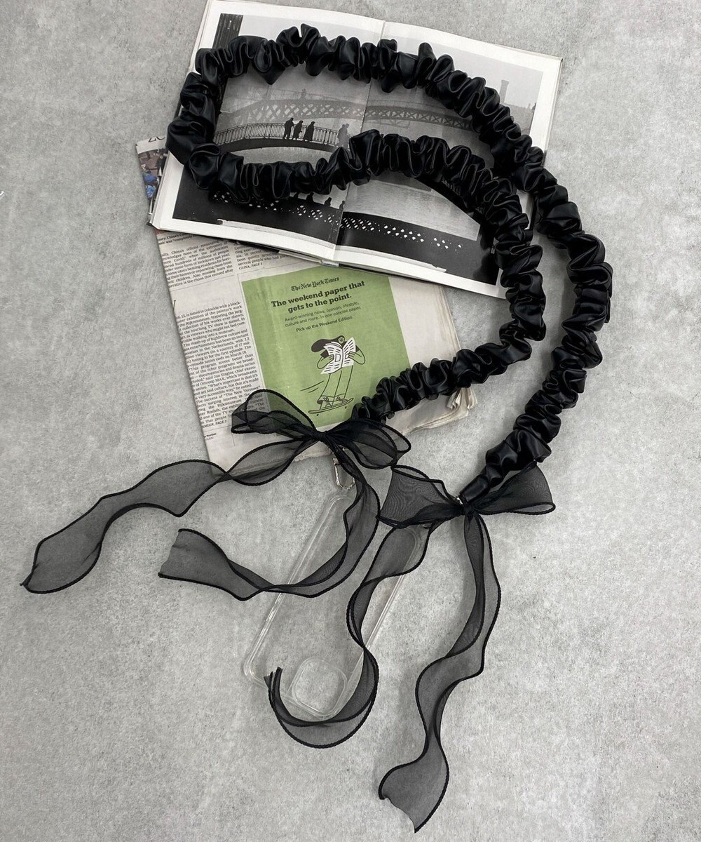 WEGO セットリボンPUストラップ 