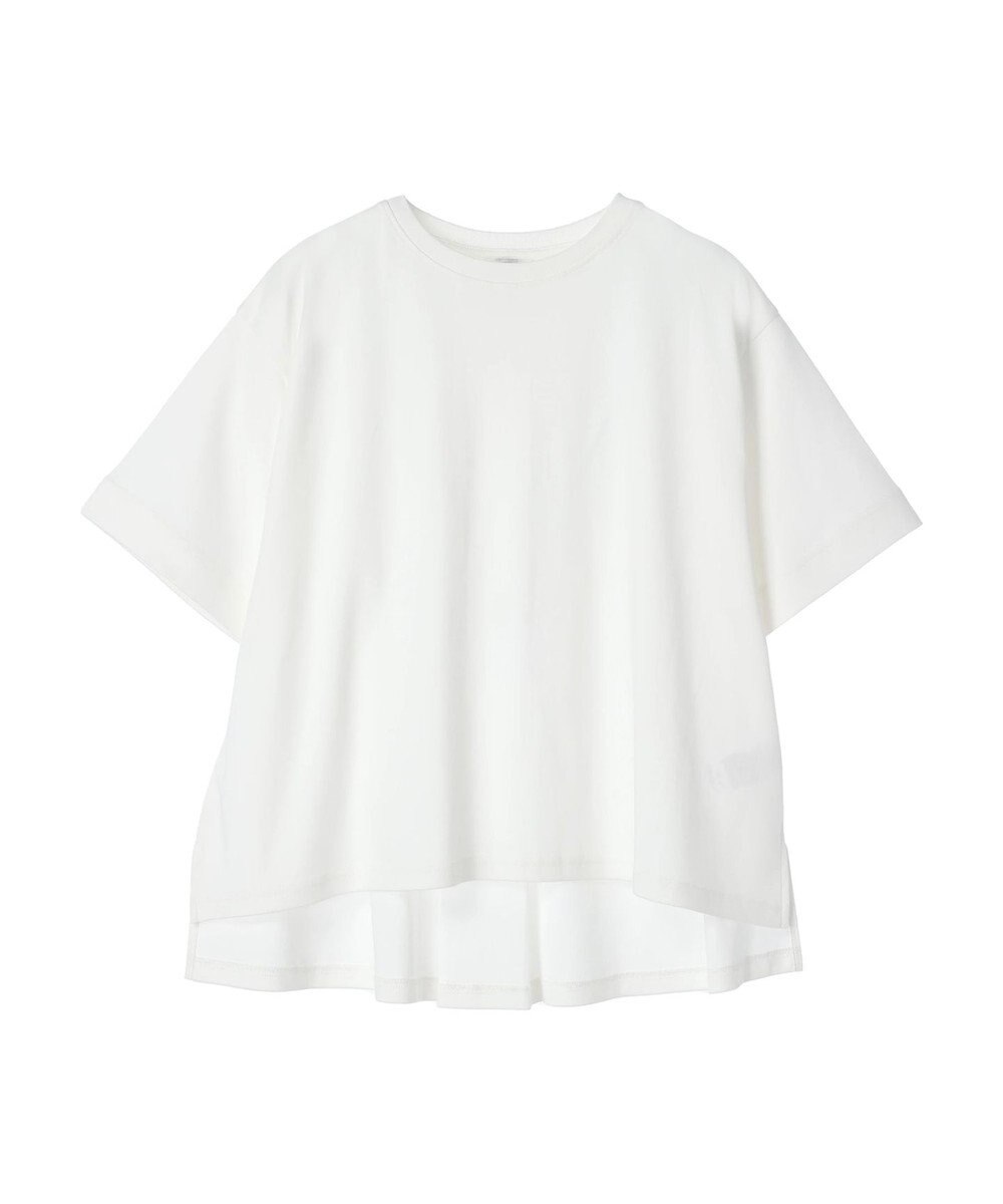 AMERICAN HOLIC 抗菌防臭＋接触冷感クルーネックカットプルオーバー 