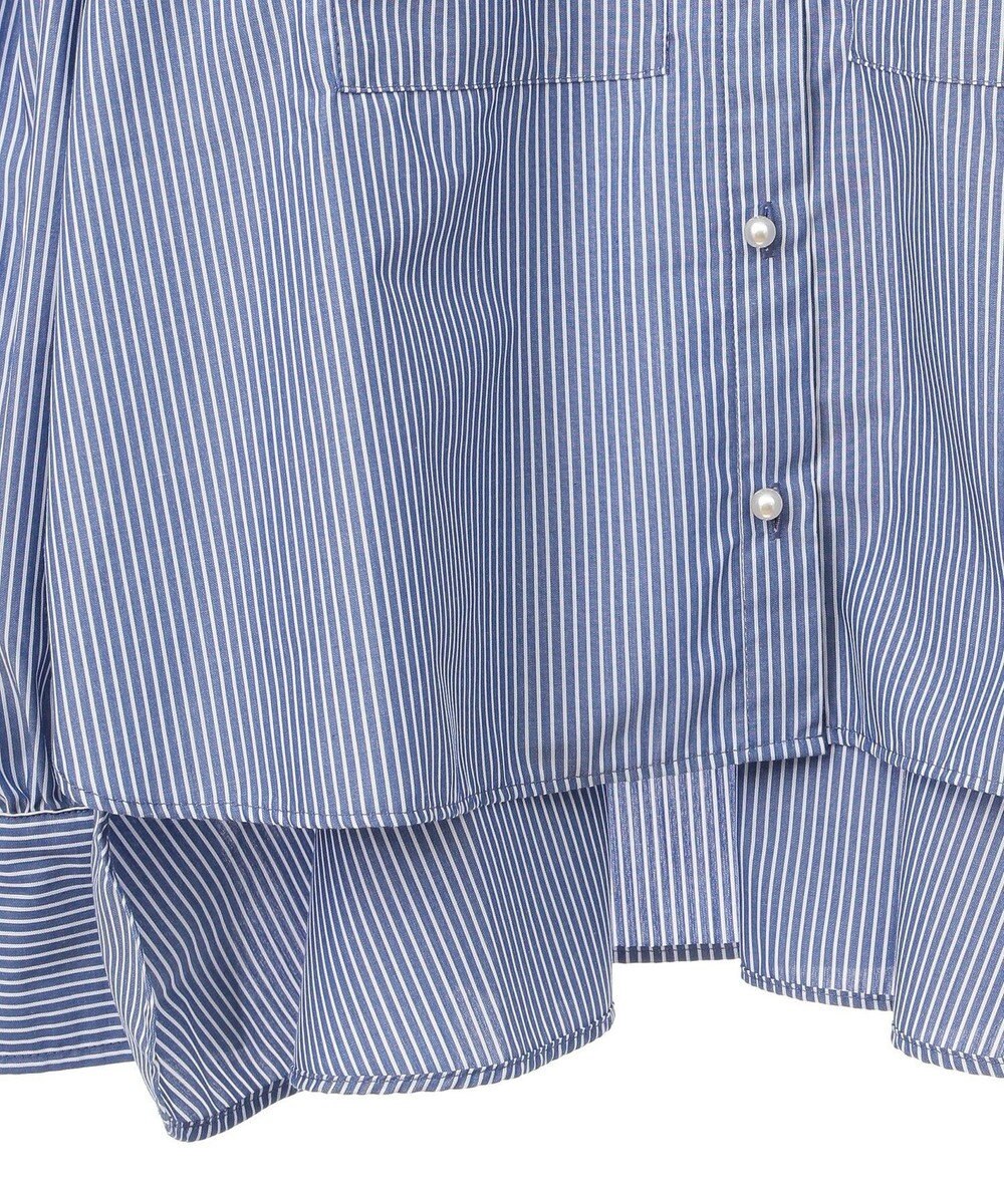 earth music&ecology オーバーフレアシャツ 