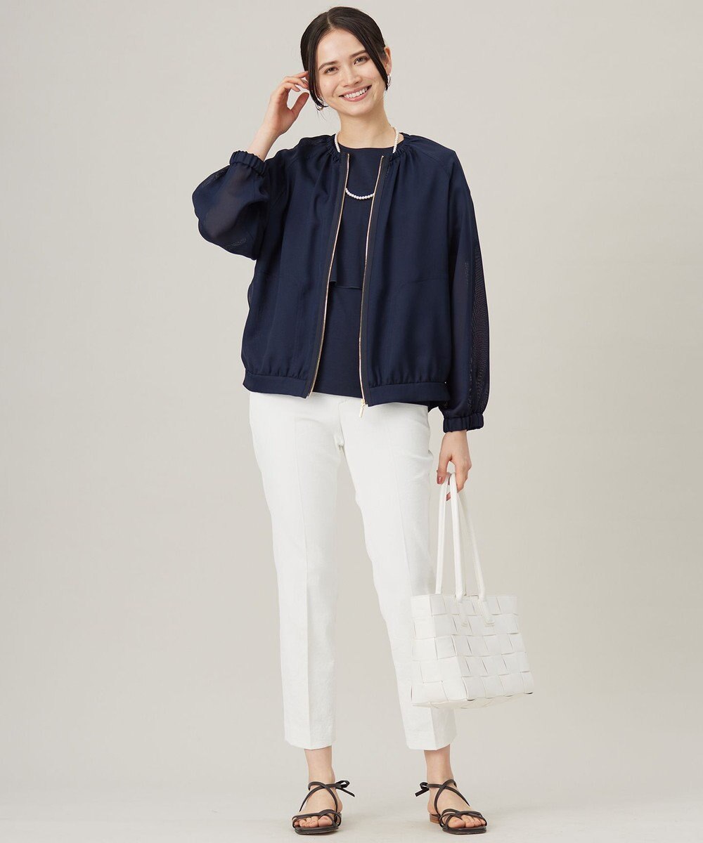 自由区 S 【接触冷感・UVカット・吸水速乾・抗菌防臭・洗える】ハイツイストポンチフレアディティール カットソー 