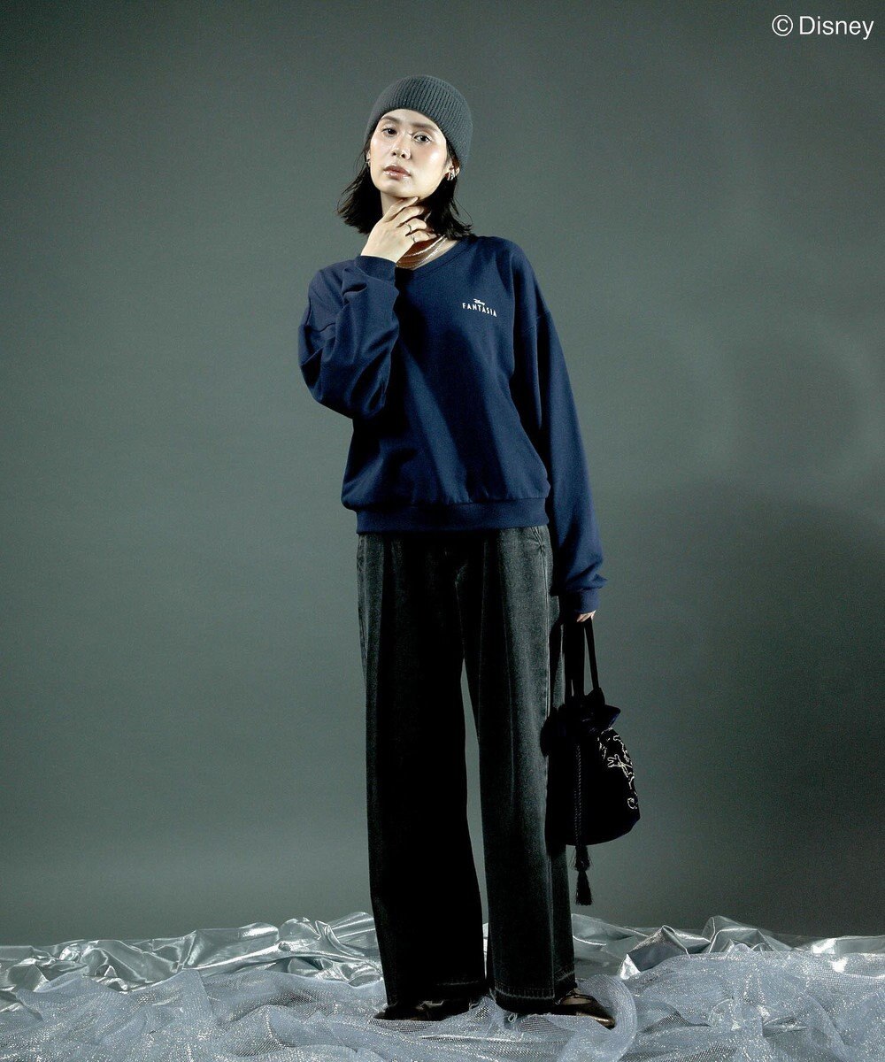 Green Parks ＦＡＮＴＡＳＩＡ／Ｖネックバッグプリントスウェット 