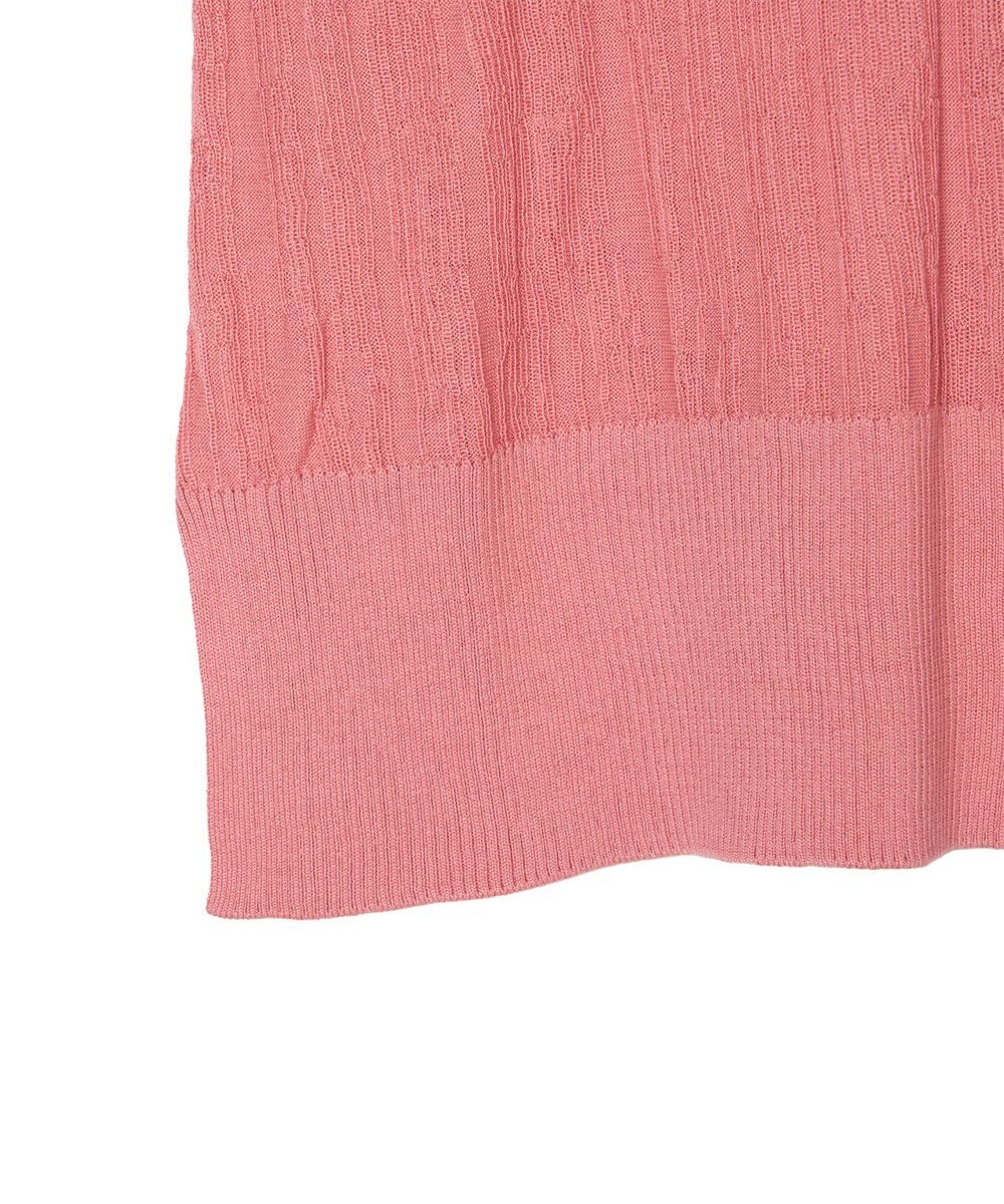 JOSEPH クリンクルリブ　Vネックニット 