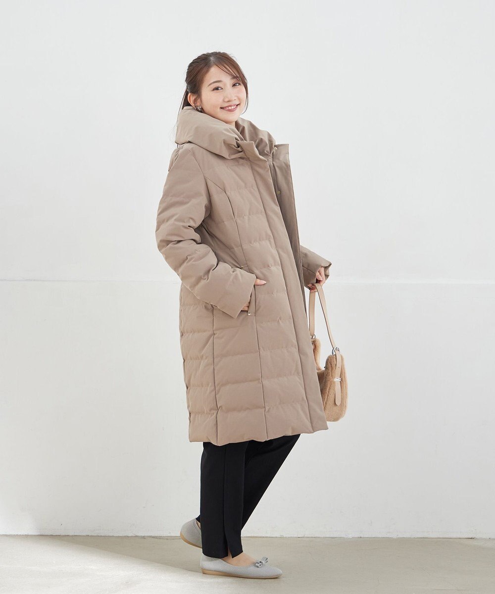 Tiaclasse ミドル丈ダウンコート 
