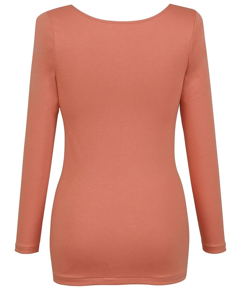 Wing あったかインナー　【綿の贅沢オーガニック】　オーガニックコットン混　やわらかな肌ざわり　８分袖　ウイング／ワコール　EL4830 