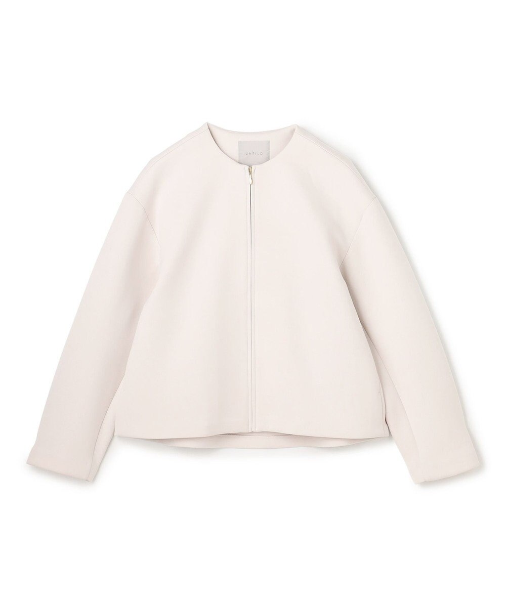 UNFILO ダブルフェイスジャージー ZIPアウター 