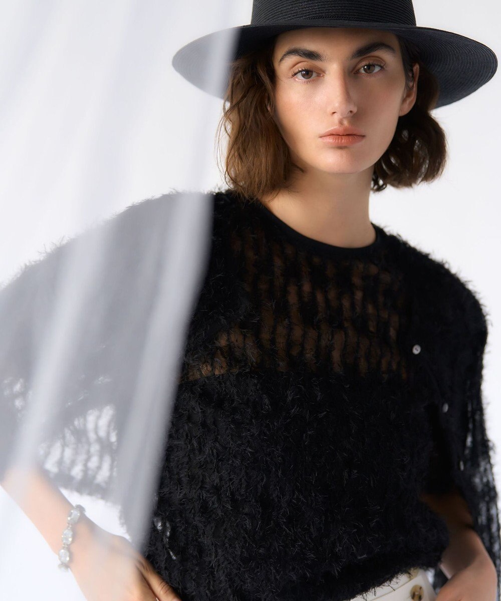 23区 【GOLD LABEL】フェザーチュール Tシャツ 