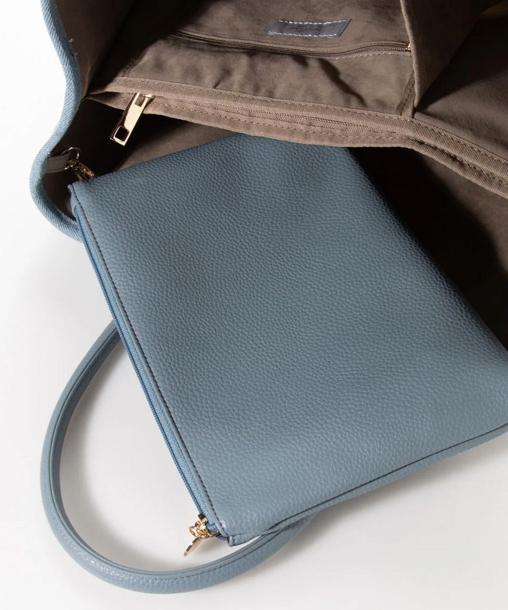 UNBILLION cachecache パーテーションキャンバストートバッグL 