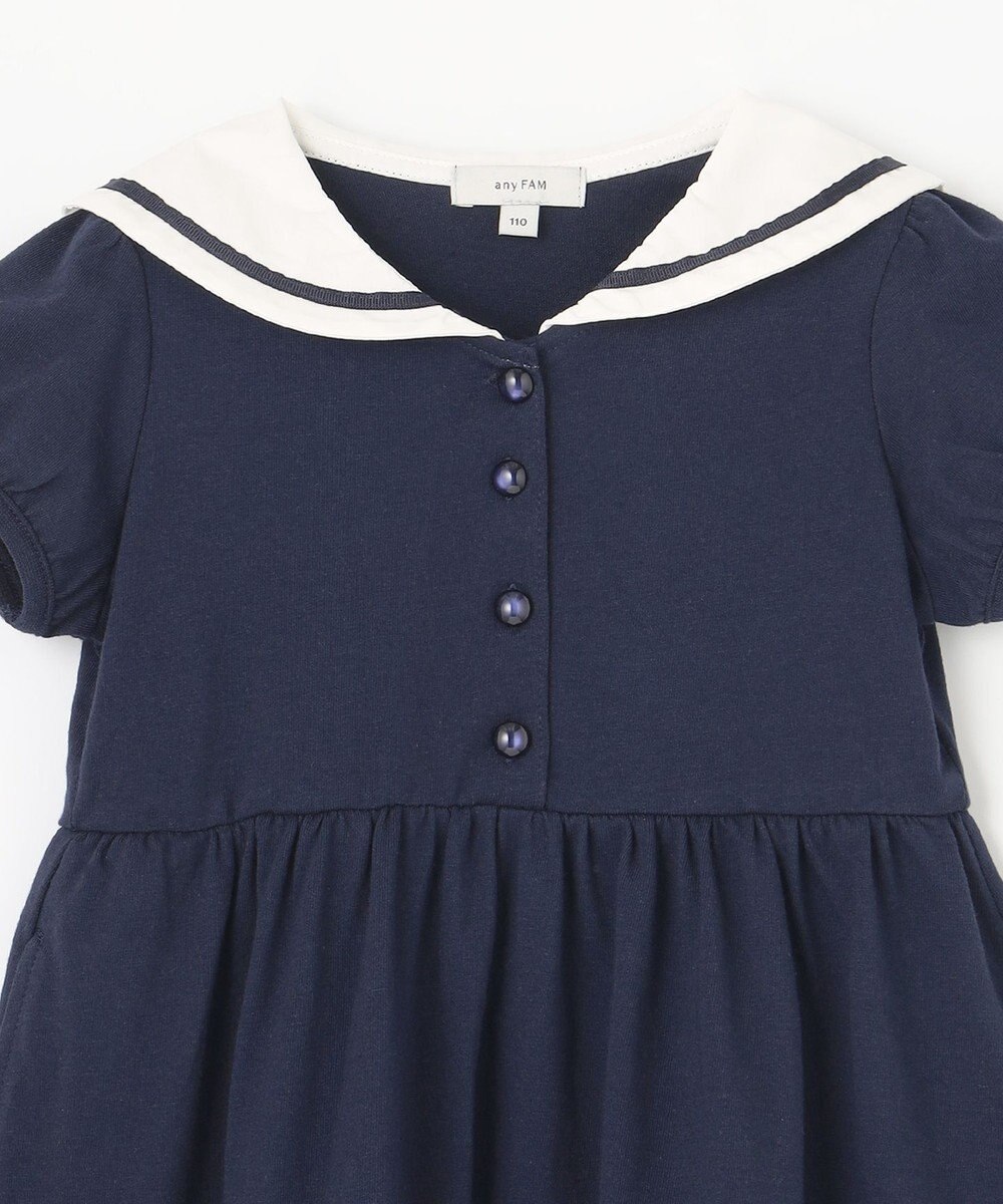 ANY KIDS セーラーカラー ワンピース 